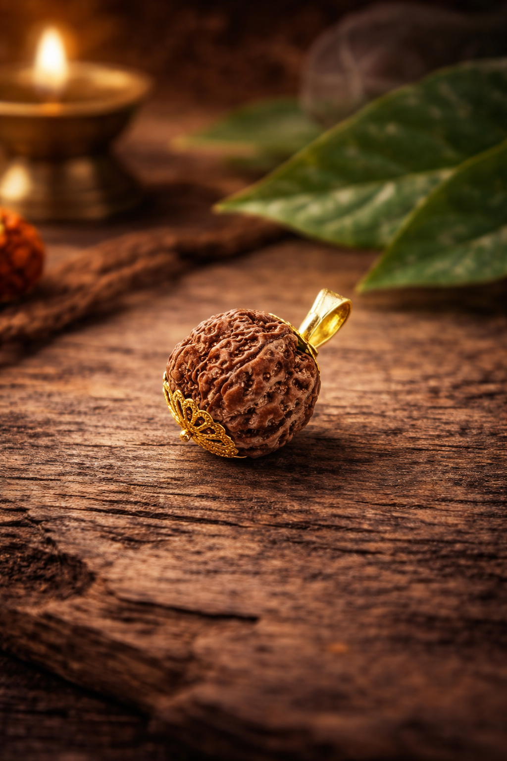 Rudraksha Mala with Premium Bead Finish