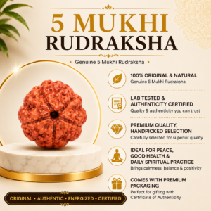 5 Mukhi Rudhraksh