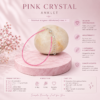 Pink Crystal Anklet