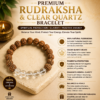 Rudraksh Crystal Bracelet