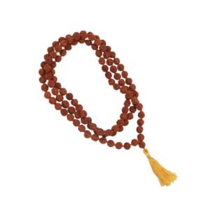 Natural 5 Mukhi Rudraksha Japa Mala – 108 Beads with Tassel for Meditation & Prayer copy Natural 5 Mukhi Rudraksha Japa Mala – 108 Beads with Tassel for Meditation & Prayer