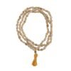 Natural Lotus Seed (Kamal Gatta) Prayer Mala – 108 Beads with Tassel