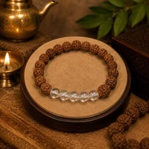 Rudraksh Crystal Bracelet