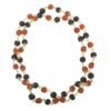 Rudraksha & Black Bead Protection Mala