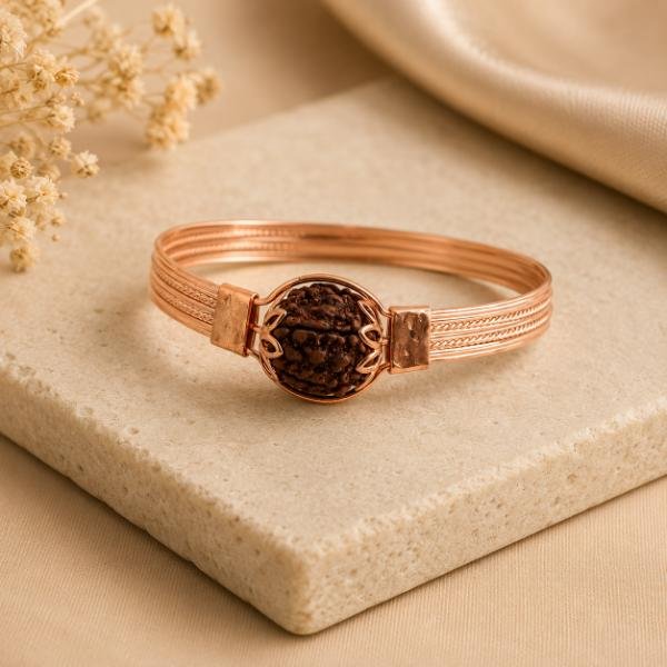 Rudraksha Bracelet  Rudraksha Cuff Bracelet