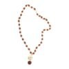 Rudraksha Trishul Damru Mala with Ek Mukhi Rudraksha Charm