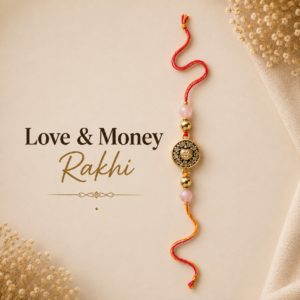 Love & Money Crystal Rakhi