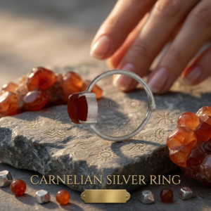 carnelian silver ring Carnelian Silver Ring