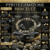 Pyrtite Gemstone Bead Braclet